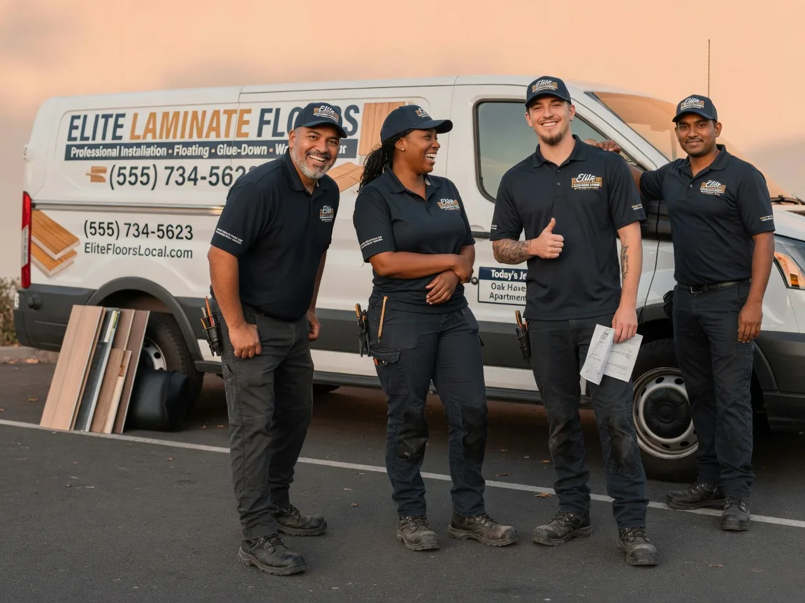 Laminate flooring installation company in Elliott, IA
